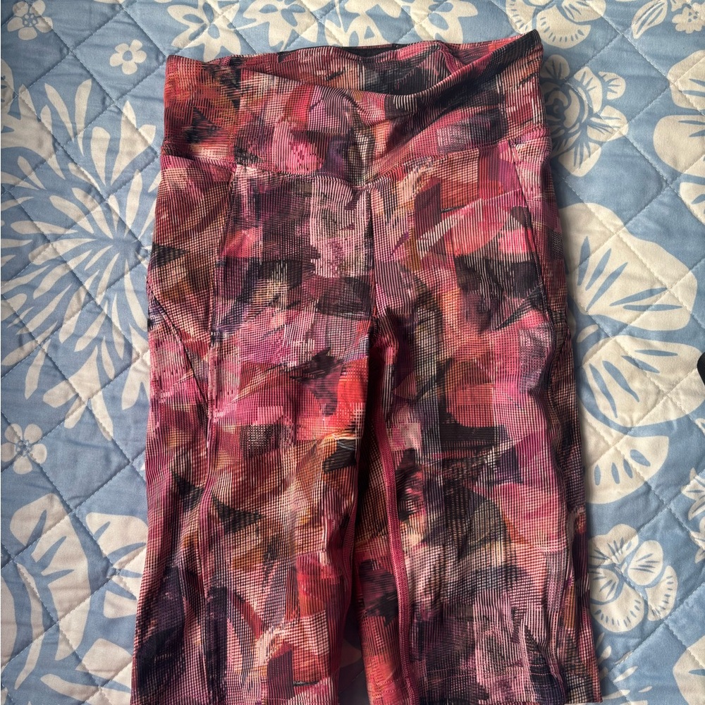 Colorful Abstract Lululemon Leggings